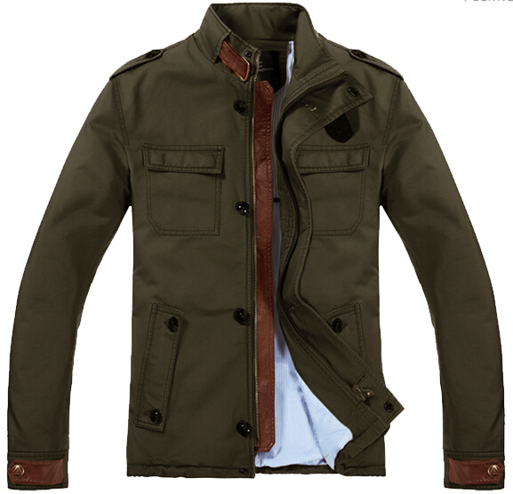man cotton jacket NS-12090 army green
